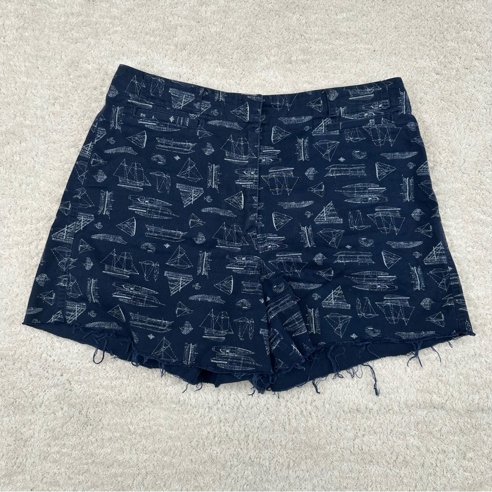 Lauren Ralph Lauren Nautical Print navy blue women’s size 8